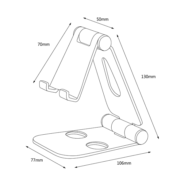 Aisens MS2PXL096 XL Ajustable Móvil Tablet Soporte Tablet Aisens MS2PXL096 XL Ajustable Móvil Tablet Soporte Tablet