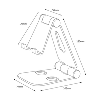 Aisens MS2PXL096 XL Ajustable Móvil Tablet Soporte Tablet Aisens MS2PXL096 XL Ajustable Móvil Tablet Soporte Tablet