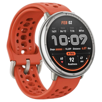 Amazfit Active 2 Round Red  Smartwatch GPS Pantalla AMOLED SpO2 160 Modos Deportivos