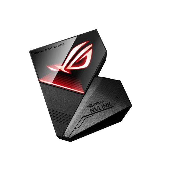 Asus ROG NVLink Bridge Triple Slot Aura Sync RGB  60 mm Asus ROG NVLink Bridge Triple Slot Aura Sync RGB  60 mm