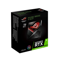 Asus ROG NVLink Bridge Triple Slot Aura Sync RGB  60 mm