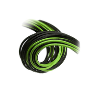 Bitfenix KIT Alchemy 62P8P24P verde negro  Cable moding