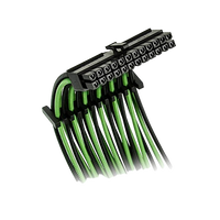 Bitfenix KIT Alchemy 62P8P24P verde negro  Cable moding