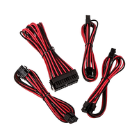 Bitfenix KIT Alchemy 62P8P24P rojo  negro  Cable moding