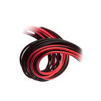 Bitfenix KIT Alchemy 62P8P24P rojo  negro  Cable moding