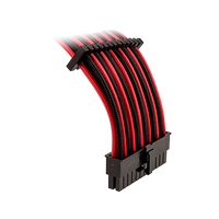 Bitfenix KIT Alchemy 62P8P24P rojo  negro  Cable moding