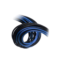 Bitfenix KIT Alchemy 62P8P24P negro  azul  Cable moding