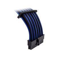 Bitfenix KIT Alchemy 62P8P24P negro  azul  Cable moding