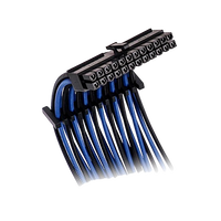 Bitfenix KIT Alchemy 62P8P24P negro  azul  Cable moding