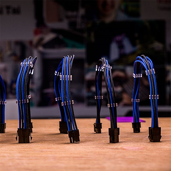 Cooler Master mod cable KIT azulnegro  Extension cable FA Cooler Master mod cable KIT azulnegro  Extension cable FA