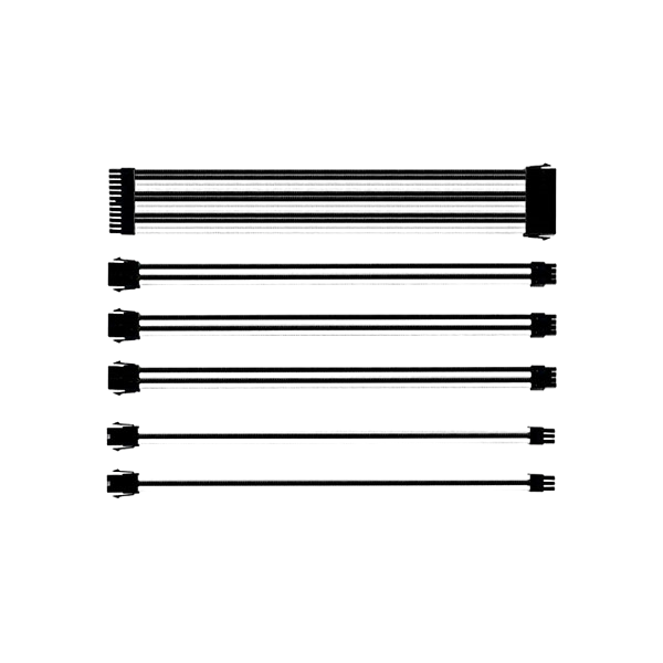 Cooler Master mod cable KIT blanconegro  Extension FA Cooler Master mod cable KIT blanconegro  Extension FA