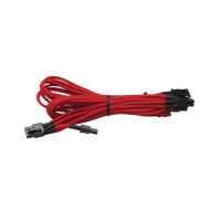 Corsair kit DC mallado rojo  Cable alimentación