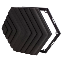 Corsair Wave Panels Starter Set 6 unidades Espuma tratamiento acustico color negro  Accesorio