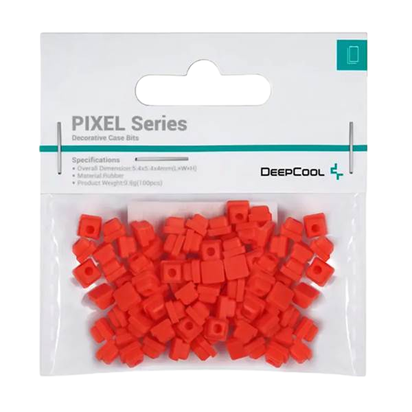 Deepcool Pixel Rojo  Personalización de caja 100 Unidades Deepcool Pixel Rojo  Personalización de caja 100 Unidades