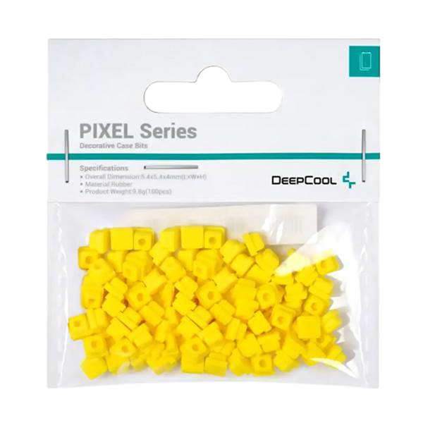 Deepcool Pixel Amarillo  Personalización de caja 100 Unidades Deepcool Pixel Amarillo  Personalización de caja 100 Unidades