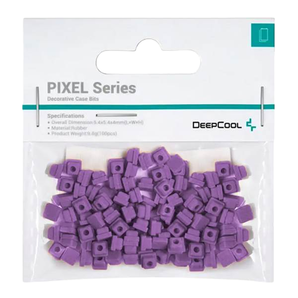 Deepcool Pixel Purpura  Personalización de caja 100 Unidades Deepcool Pixel Purpura  Personalización de caja 100 Unidades