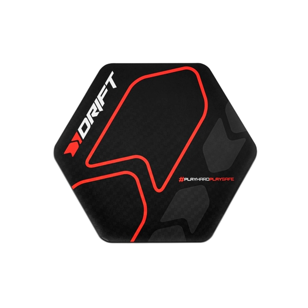 Drift Floorpad negro  rojo  Accesorio para sillas Drift Floorpad negro  rojo  Accesorio para sillas
