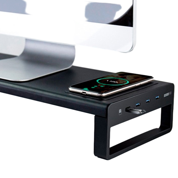 Iggual Base Monitor 4x USB 30 Carga Inalámbrica Soporte Monitor Iggual Base Monitor 4x USB 30 Carga Inalámbrica Soporte Monitor