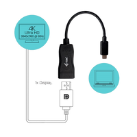 ITec USBC Display Port 4K a 60Hz  Adaptador