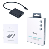 ITec USBC a 2 x Display Port 4K Adaptador ITec USBC a 2 x Display Port 4K Adaptador
