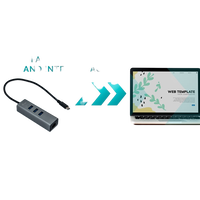 ITec USBC metal a 3 USB 30  GBLAN  Dock