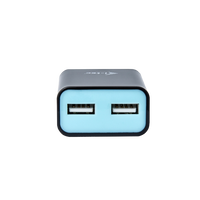 ITec USB Power Charger 2 Ports Negra  Adaptador