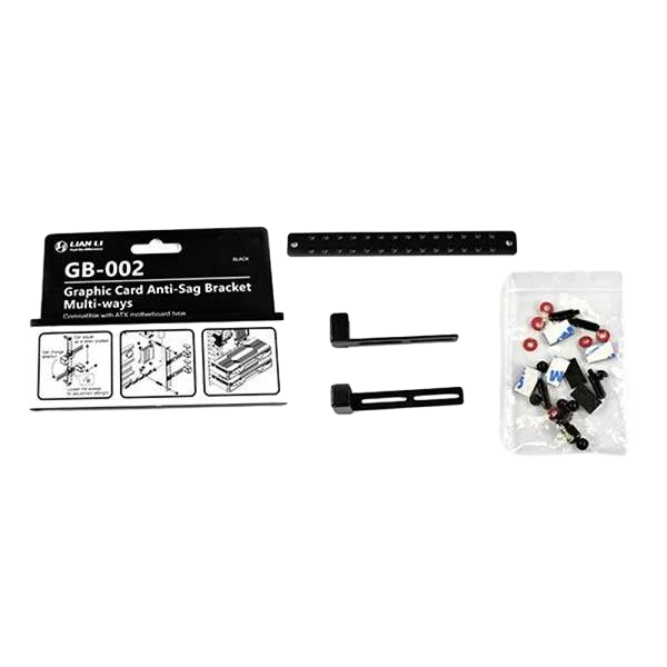 Lian Li Soporte vertical VGA GB002 Accesorio de caja Lian Li Soporte vertical VGA GB002 Accesorio de caja