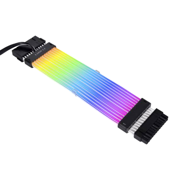 Lian Li Strimer Plus V2 24Pin 20CM  Cable de extensión RGB Lian Li Strimer Plus V2 24Pin 20CM  Cable de extensión RGB