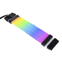 Lian Li Strimer Plus V2 24Pin 20CM Cable de extensión RGB Lian Li Strimer Plus V2 24Pin 20CM Cable de extensión RGB