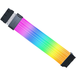 Lian Li Strimer Wireless 24 Pines Cable de extensión RGB Lian Li Strimer Wireless 24 Pines Cable de extensión RGB
