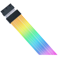 Lian Li Strimer Wireless 24 Pines Cable de extensión RGB Lian Li Strimer Wireless 24 Pines Cable de extensión RGB