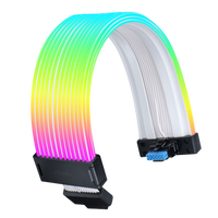Lian Li Strimer Wireless 24 Pines Cable de extensión RGB Lian Li Strimer Wireless 24 Pines Cable de extensión RGB