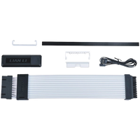 Lian Li Strimer Wireless 24 Pines Cable de extensión RGB Lian Li Strimer Wireless 24 Pines Cable de extensión RGB