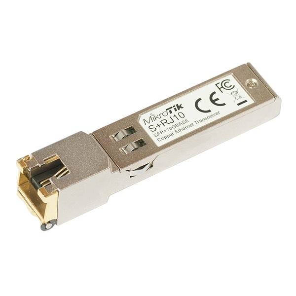 MikroTik SRJ10 Módulo SFP 10GB 200mts Interface MikroTik SRJ10 Módulo SFP 10GB 200mts Interface