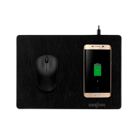 Minibatt alfombrilla con carga inálambrica marron  Cargador