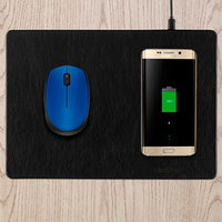 Minibatt alfombrilla con carga inálambrica marron  Cargador