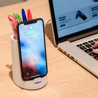 Minibatt Power Cup Base de carga inalambrica Cargador Minibatt Power Cup Base de carga inalambrica Cargador