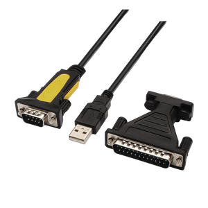 Aisens A1040039 Conversor USBA Macho a RS232 DB9DB25 18 m  Adaptador USB