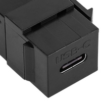 Adaptador Keystone USB 31 TipoC Hembra a Hembra  Módulo de Conexión Patch Panel y Pared