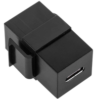 Adaptador Keystone USB 31 TipoC Hembra a Hembra  Módulo de Conexión Patch Panel y Pared