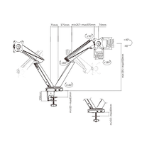 OPLITE Supreme Dual Monitor Stand Pro Soporte monitor OPLITE Supreme Dual Monitor Stand Pro Soporte monitor