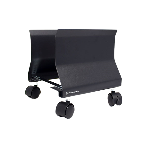 Phoenix 605cpub Soporte ordenador acero adaptable con ruedas Phoenix 605cpub Soporte ordenador acero adaptable con ruedas