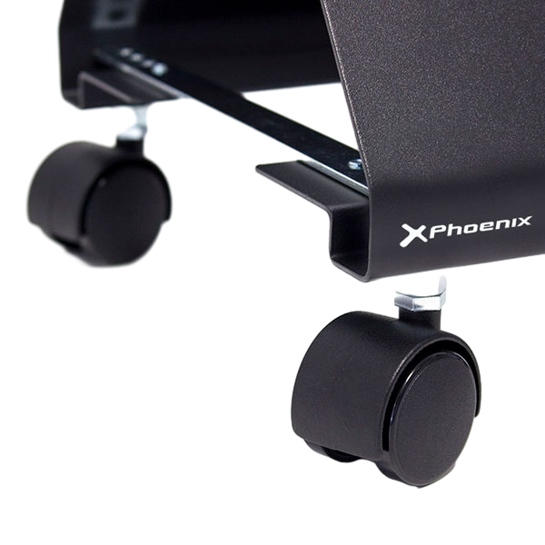 Phoenix 605cpub Soporte ordenador acero adaptable con ruedas Phoenix 605cpub Soporte ordenador acero adaptable con ruedas