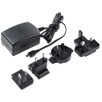 ALIMENTADOR 25A  ENCHUFE MICRO USB RASPBERRY PI 3 Negro