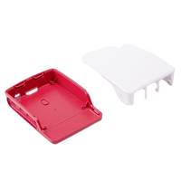 Raspberry Pi 4 Caja rojo blanco Caja Raspberry Pi 4 Caja rojo blanco Caja