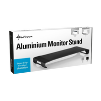 Sharkoon Aluminium Monitor Stand  Plata  Accesorio