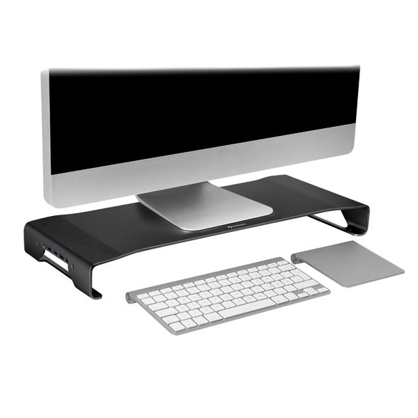 Sharkoon Aluminium Monitor Stand PRO Negro hub Accesorio Sharkoon Aluminium Monitor Stand PRO Negro hub Accesorio