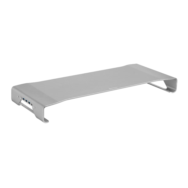 Sharkoon Aluminium Monitor Stand PRO Plata hub Accesorio Sharkoon Aluminium Monitor Stand PRO Plata hub Accesorio