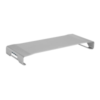 Sharkoon Aluminium Monitor Stand PRO Plata hub Accesorio Sharkoon Aluminium Monitor Stand PRO Plata hub Accesorio