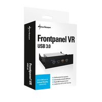 Sharkoon VR USB 30 Universal Panel frontal Accesorio Sharkoon VR USB 30 Universal Panel frontal Accesorio